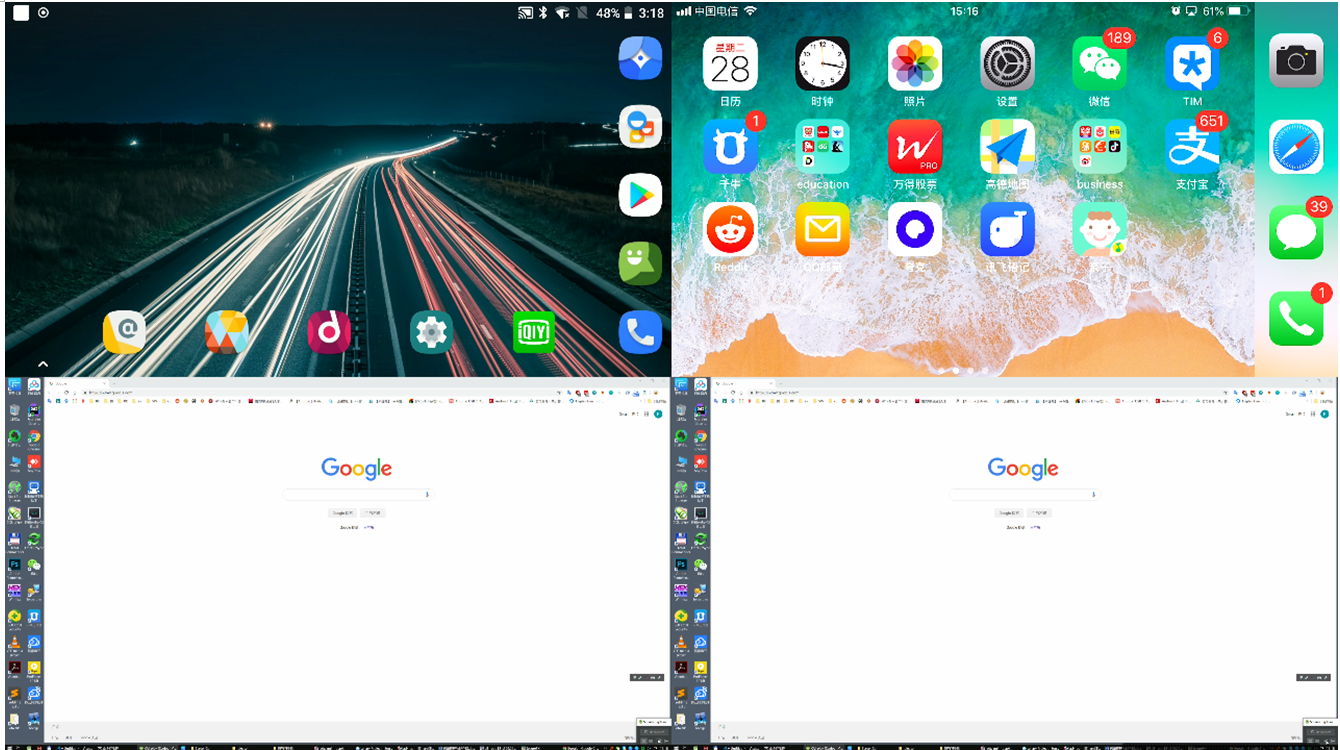 蓝莓投屏 - Windows/iOS/Android/MacOS 投屏sdk 支持Airplay-1